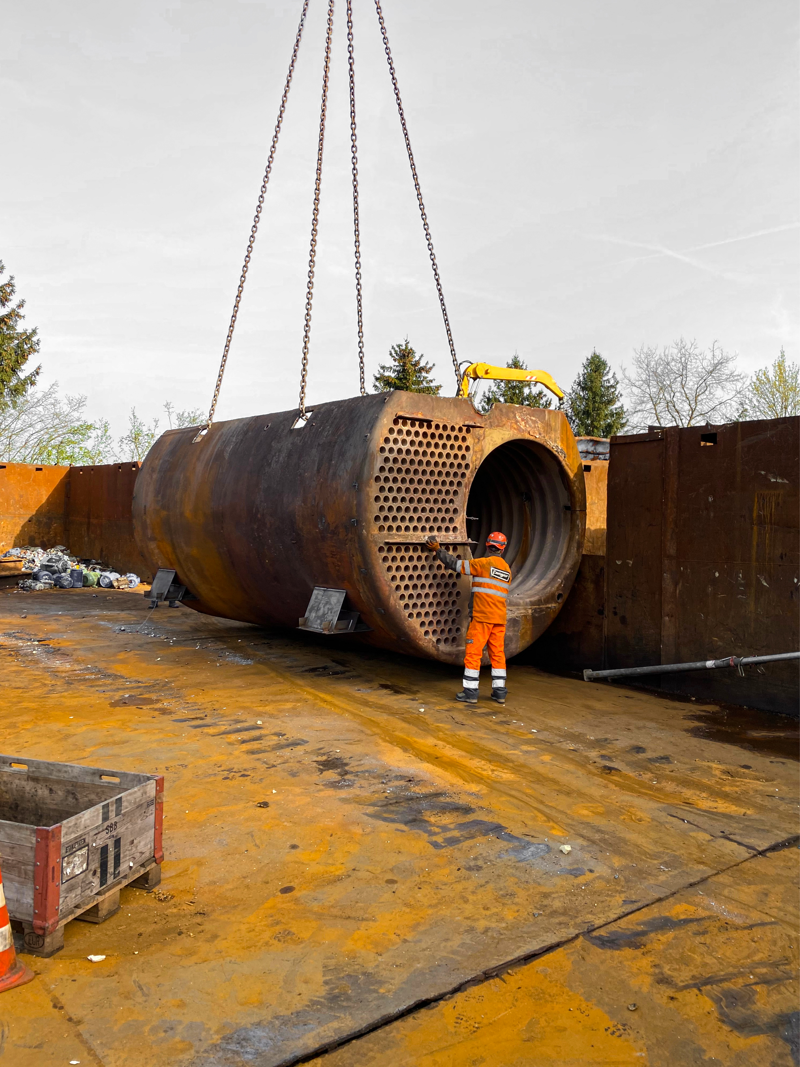 Perlen Papier AG, Kessel 5