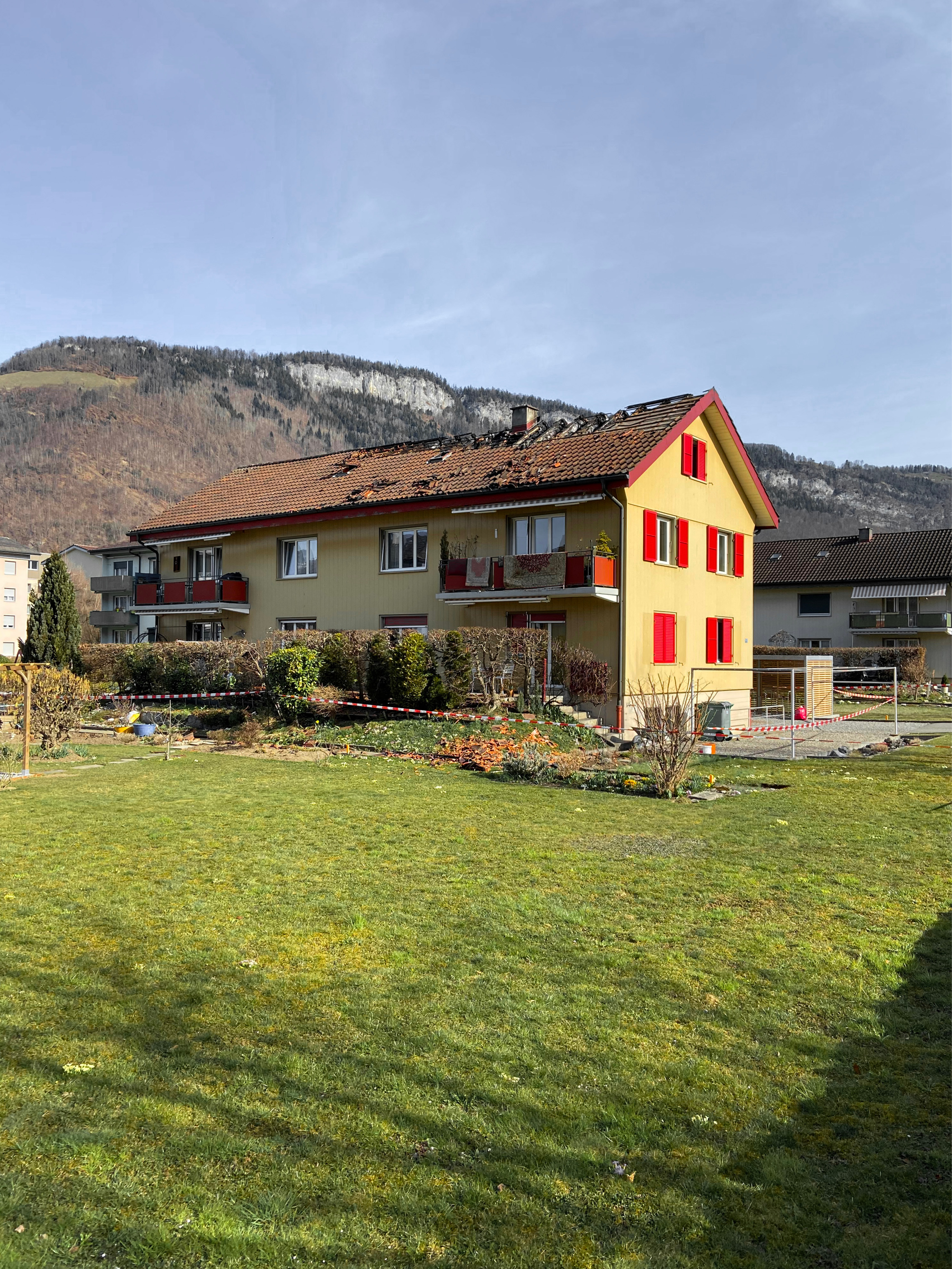 Brand Tottikonstrasse 5, Stans